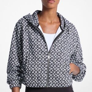 Michael Kors Signature Cotton Blend Jacket